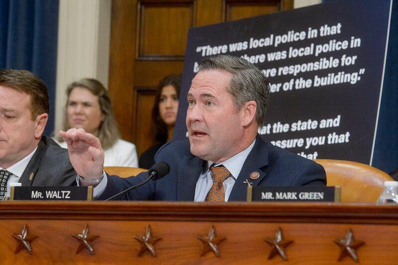 被任命为美国国家安全顾问的联邦众议员迈克‧沃尔兹(Mike Waltz)(美联社图片)