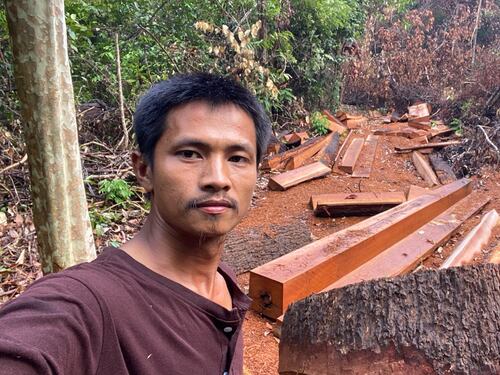 សកម្មជនរកឃើញថា ដែនជម្រកសត្វព្រៃព្រះរការកំពុងរងការកាប់បំផ្លាញយ៉ាងធ្ងន់ធ្ងរ