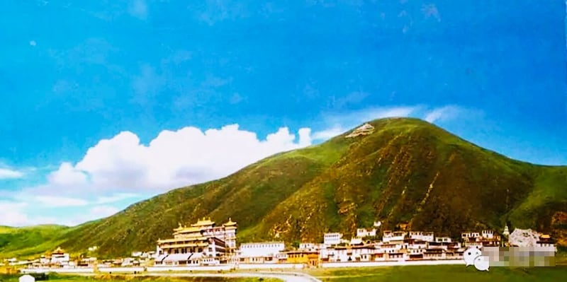 石渠县蒙宜寺全景(受访人提供)